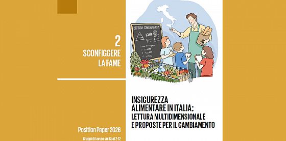 Il Position paper ASviS sull'insicurezza alimentare in Italia