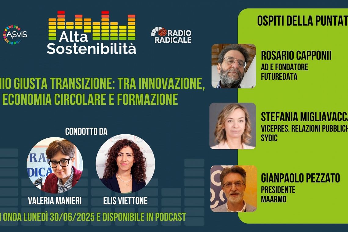 Premio giusta transizione: tra innovazione, economia circolare e formazione