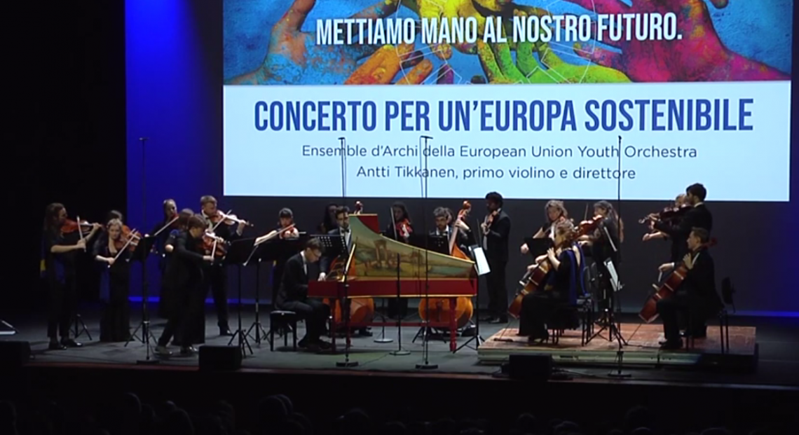 “Concerto per un’Europa sostenibile” all'evento di apertura del Festival