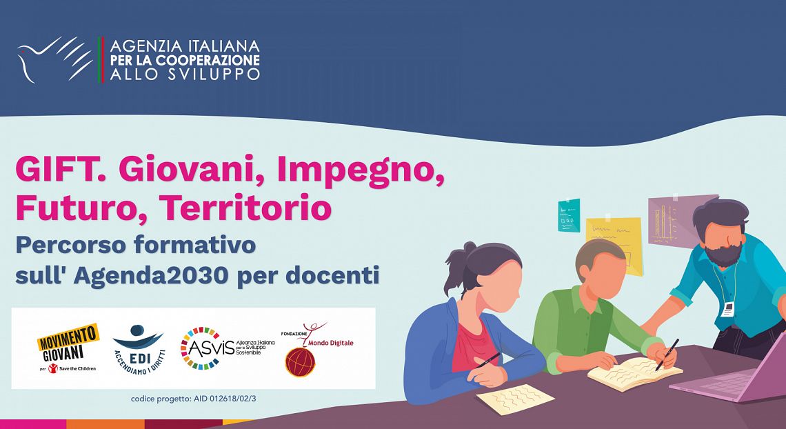 Progetto Gift: quattro schede ASviS per portare l’Agenda 2030 tra i giovani